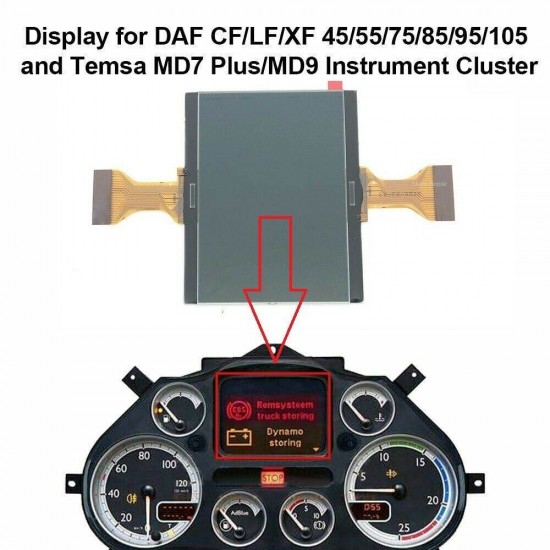 TRP DAF LCD DISPLAY Truck DASHBOARD LCD LF CF XF AFTERMARKET